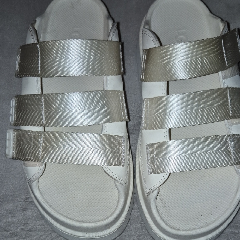 Adult Women's White Strap Sandals